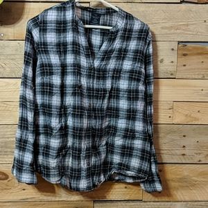 A plaid t-shirt